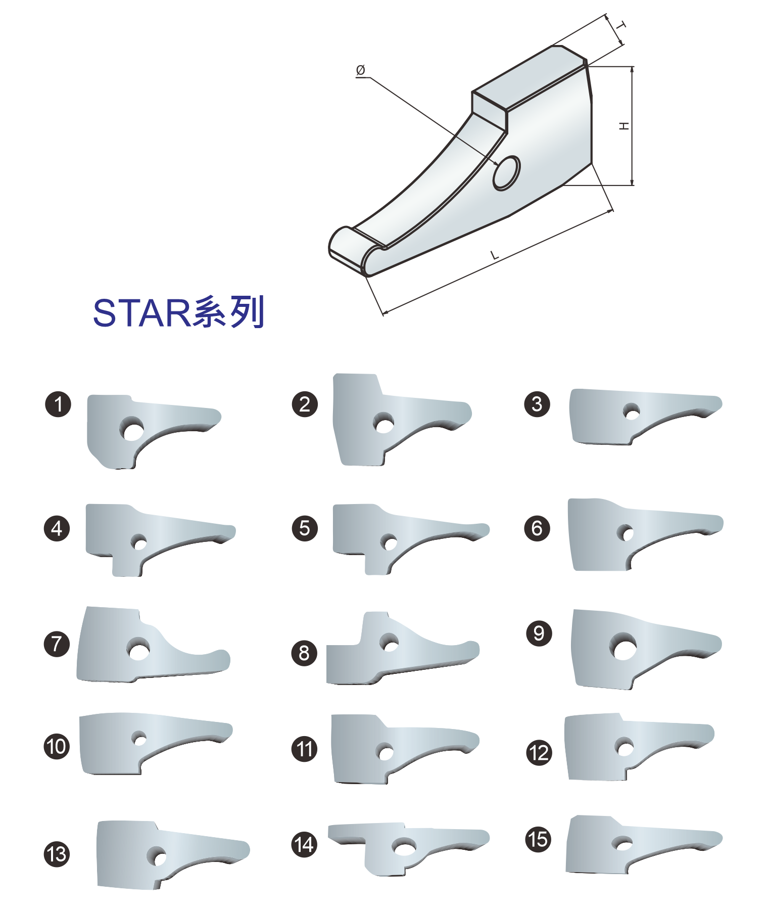 star開閉爪